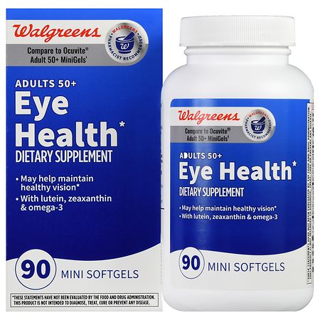 Walgreens Adults 50+ Eye Health Mini Softgels (90 days)